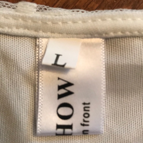 YI-SHOW; Blouse, Lace, Cream - Picture 3 of 3